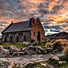 Neuseeland, Südliche Alpen, Lake Tekapo, Kirche