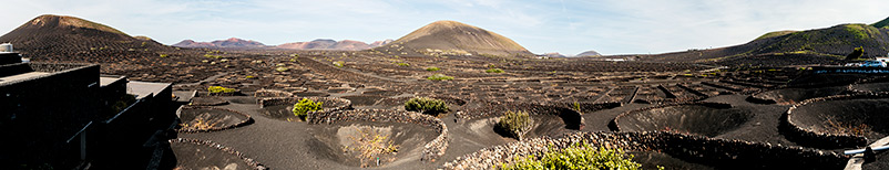 Lanzarote La Geria Panorama