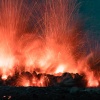 Ibu Vulkan Eruption