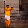 Ghats and Hindus, Varanasi/India