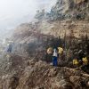 Kawah Ijen, Indonesia, sulphur mine
