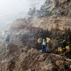 Kawah Ijen, Indonesien, Schwefelmine