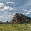 Botswana, Tsodilo Hills, rock paintings