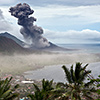 Papua New Guinea, Rabaul, Tavurvur volcano