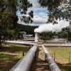 Taupo, geothermal power station