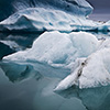 Iceland, South, Jökulsárlón lagoon