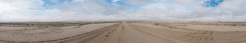 Namibia Skeleton Coast panorama