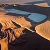 Namib Luftfotos Sonnenaufgang