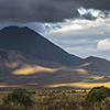 Neuseeland, Tongariro Sonnenuntergang