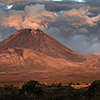 Neuseeland, Tongariro Sonnenuntergang