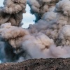 Ibu volcano eruption