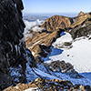 New Zealand, Ruapehu volcano, crater lake