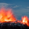 Ibu volcano eruption