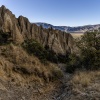 Neuseeland, Südliche Alpen, Clay Cliffs