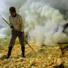 Kawah Ijen, Indonesia, sulphur mine