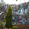 Indien, Grenzschließungszeremonie Attari/Wagah