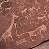 Namibia, Twyfelfontein, Felsgravuren