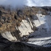 New Zealand, Ruapehu volcano, crater lake