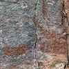 Botswana, Tsodilo Hills, rock paintings