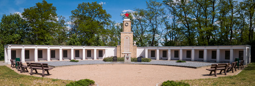 Soviet memorial in Lebus