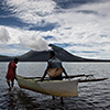 Papua New Guinea, Rabaul, Tavurvur volcano