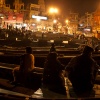 Ganga Aarti Zeremonie, Varanasi/Indien