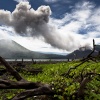 Papua New Guinea, Rabaul, Tavurvur volcano