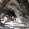 Botswana, Tsodilo Hills, rock paintings