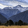 New Zealand, Southern Alps, Mount Cook, Lake Pukaki