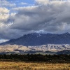 New Zealand, Ruapehu volcano, crater lake