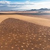 Namib aerial image sunrise