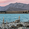 New Zealand, Southern Alps, Lake Tekapo