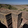 Lalibela, Felskirchen