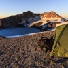 New Zealand, Ruapehu volcano, crater lake