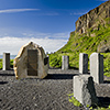 Island, Vik, Landschaft im Süden