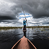 Okavango Delta, Botswana, Mokoro