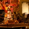 Ganga Aarti Zeremonie, Varanasi/Indien