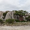 Makgadikgadi Pan, Kubu Island