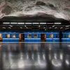 Stockholm, Tunnelbana,Mörby centrum