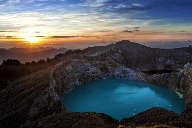 The Crater Lakes of Mount Kelimutu