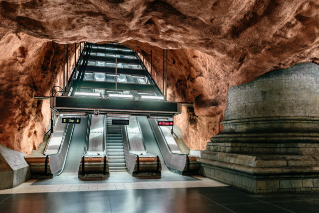 The Tunnelbana Netherworlds of the Stockholm Metro