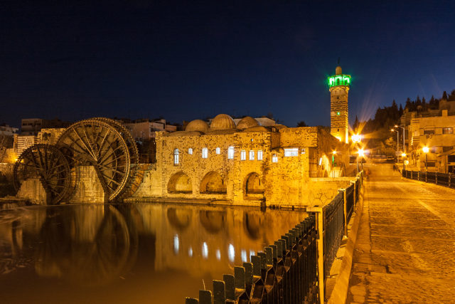 Noria – Hamas antike Wasserradgiganten